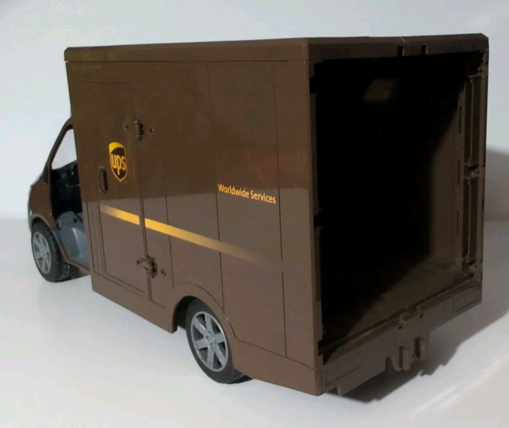 2006 Mercedes-Benz Sprinter UPS Delivery Truck by Bruder 2020 Incomplete