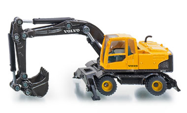 NEW SUPER SIKU 1887 Volvo Mobile Excavator Truck 1:87 Die-Cast Metal Model
