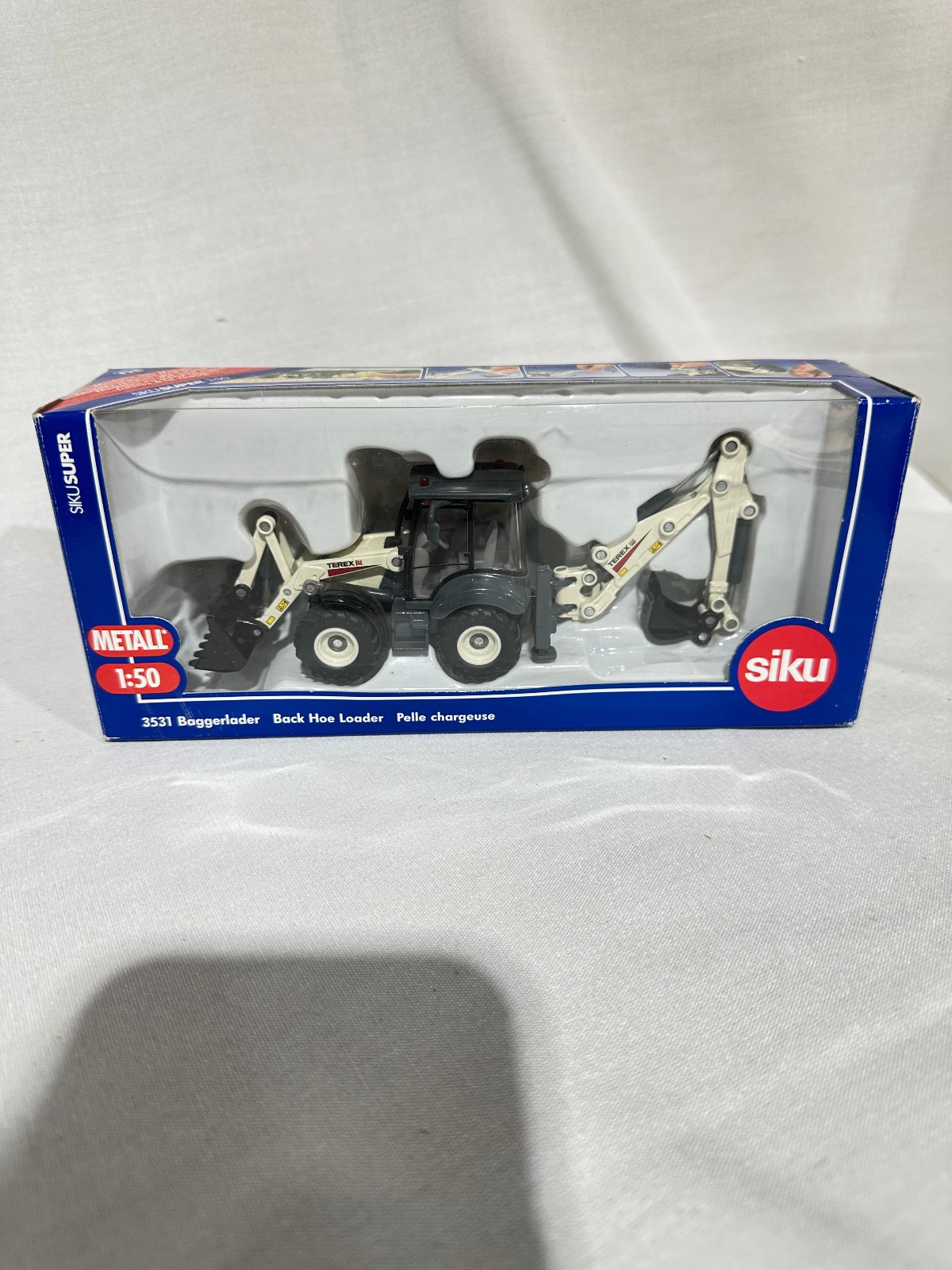 Terex Backhoe/Loader By Siku 1/50th Scale