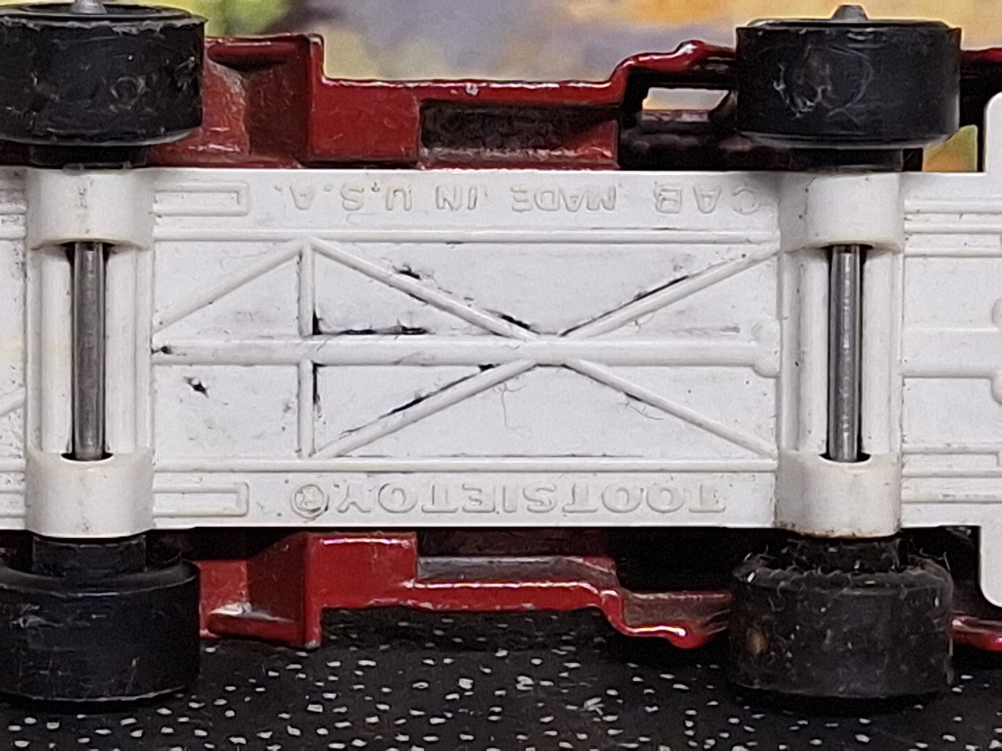 Vintage Tootsie Toy Small Red Truck S-62