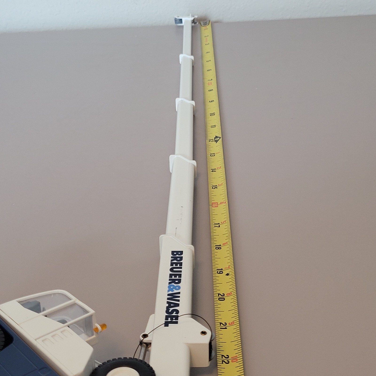 Conrad 2093 Terex Demag AC40 City Crane Breuer & Wasel 1:50 Diecast Germany