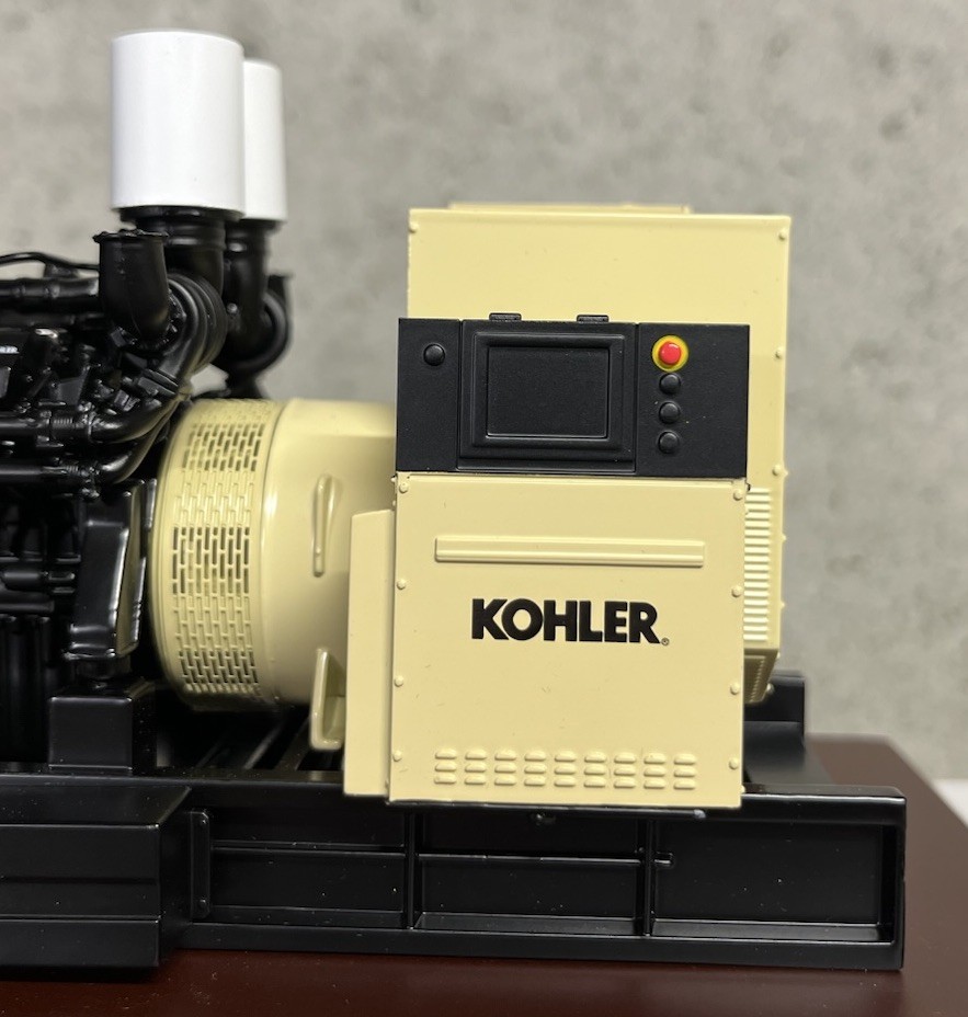 1:20 KOHLER SDMO Diesel Generator Set Construction Machinery Diecast Model IOB