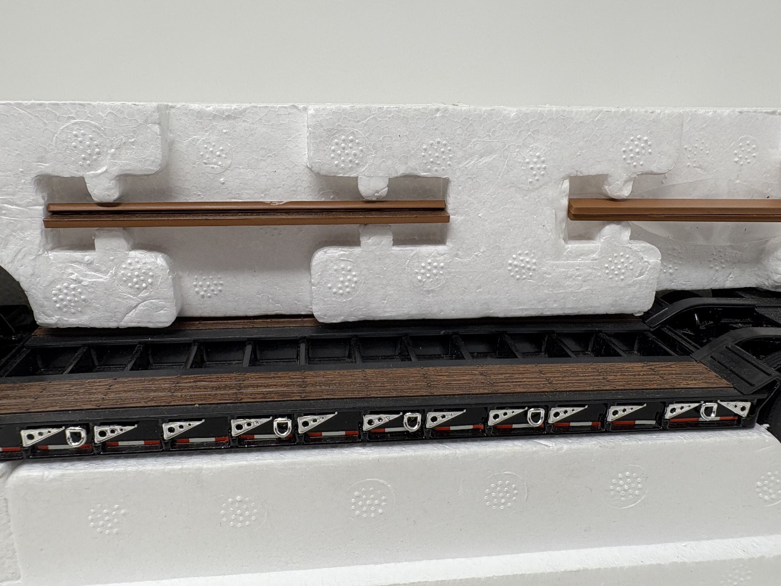 New! 1/50 First Gear Mack Granite MP Engine series With Triaxel Talbert Lowboy