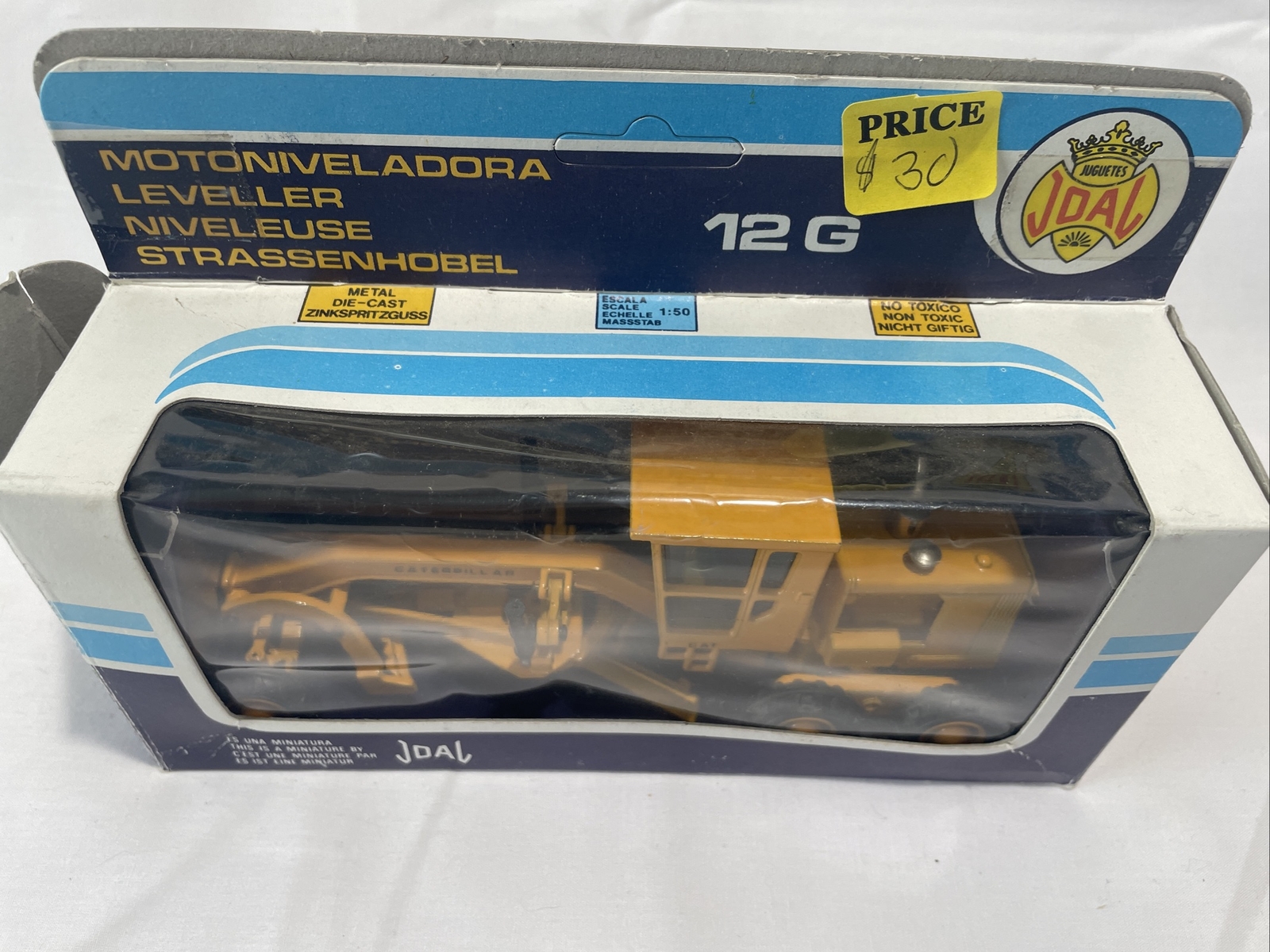 Joal Cat Caterpillar 12G Motor Grader #217 1:50 Scale