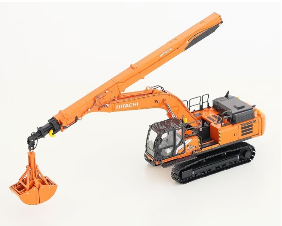 Hitachi ZX330LC-7 Hydraulic Excavator Telescopic Crane 1/50 Scale Diecast