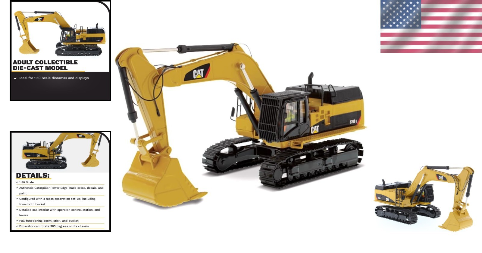 Collector’s Edition Caterpillar Excavator Model