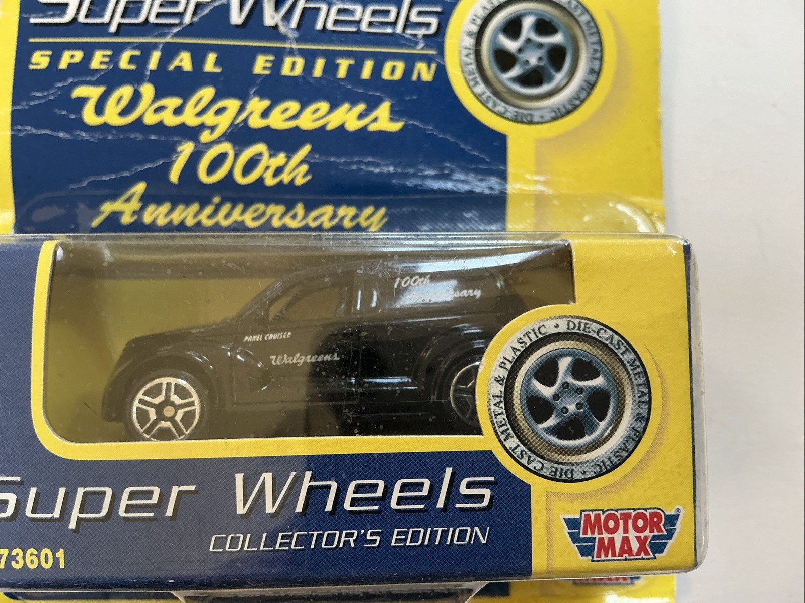 Motor Max Super Wheels #73601 Walgreens 100th Anniversary PT Cruiser”