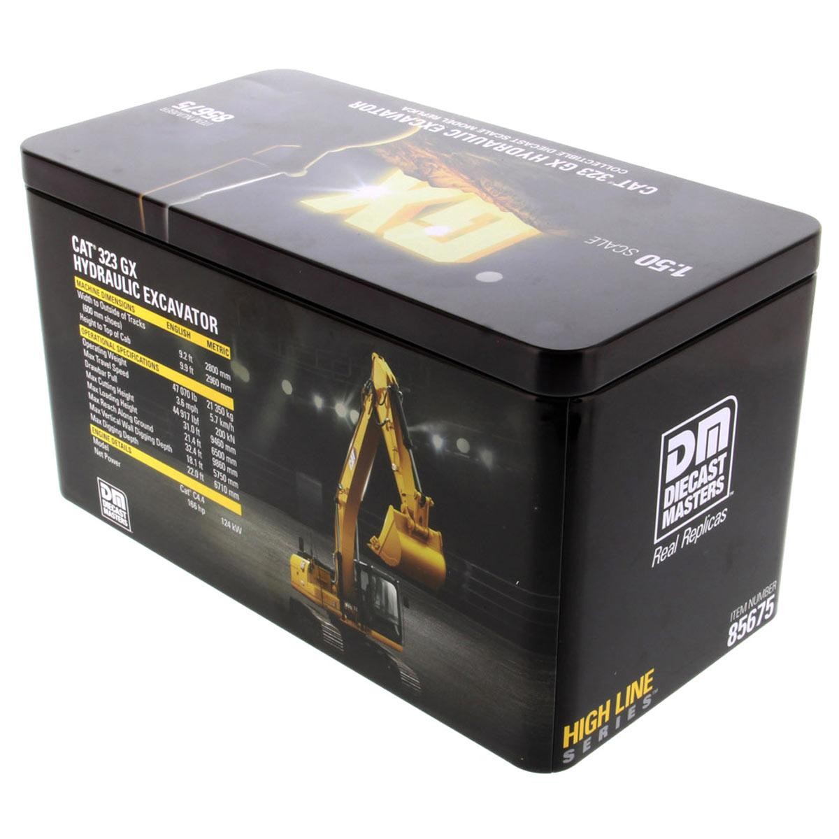 Diecast Masters 1/50 CAT 323 GX Hydraulic Excavator 85675