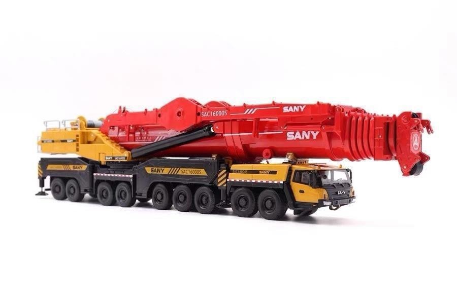 Stock! 1:/50 SAC16000S All Ground Engineering Crane Alloy Collectible Models