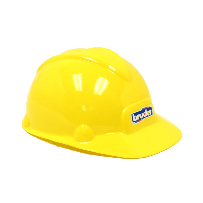 Bruder Toys Construction Worker Hard Hat Yellow Helmet 10200