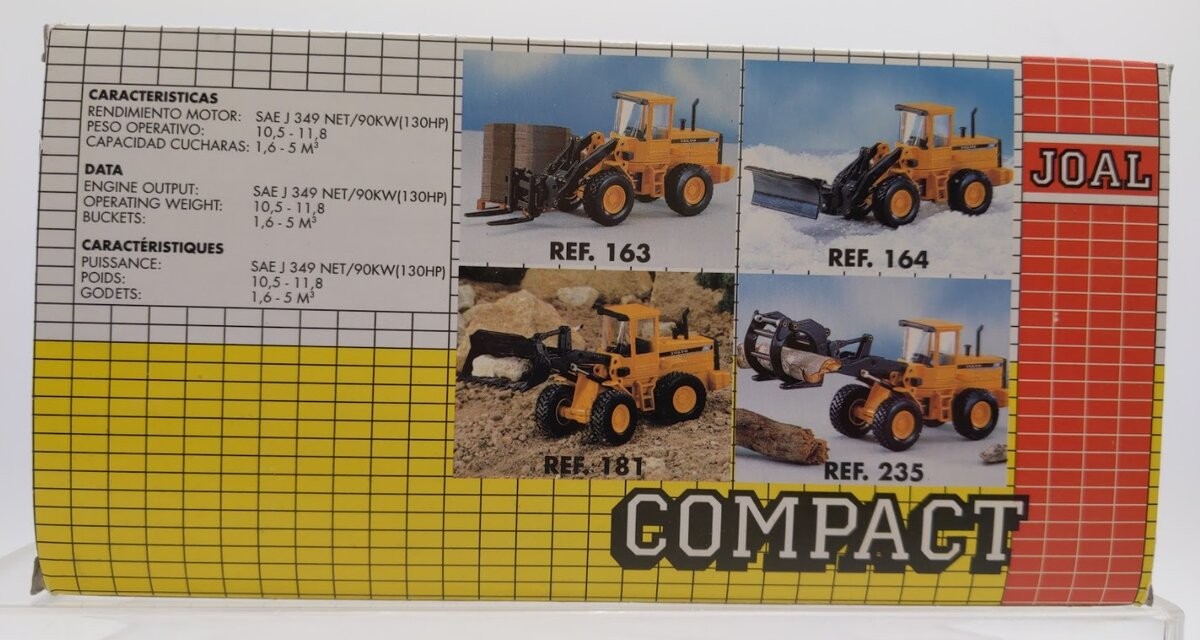 Joal 181 1:50 Scale Compact ‘Volvo BM’ L-70C Diecast Loader Tractor