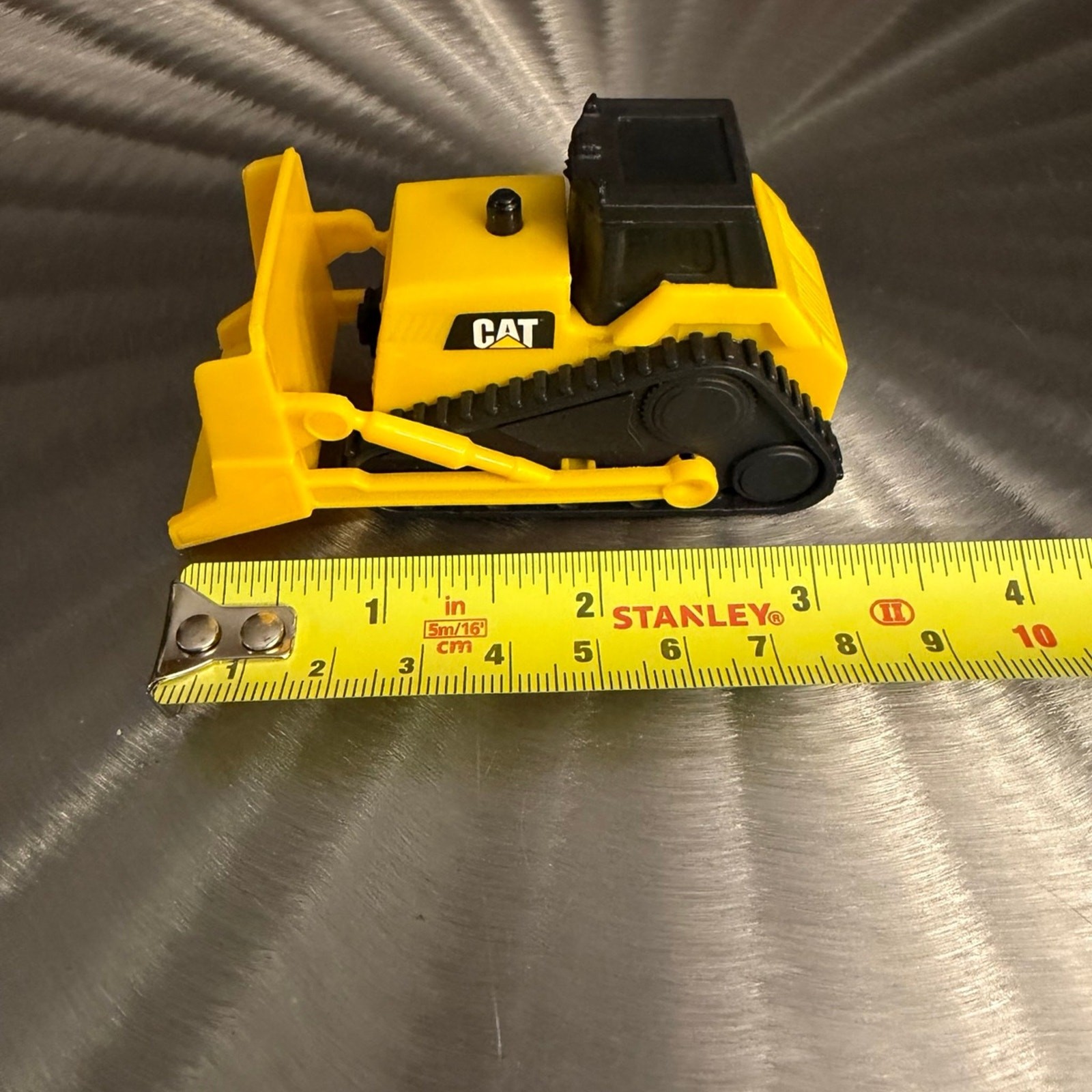 CAT Dump Truck, Bulldozer, Backhoe, Front Loader 3” Plastic Toys