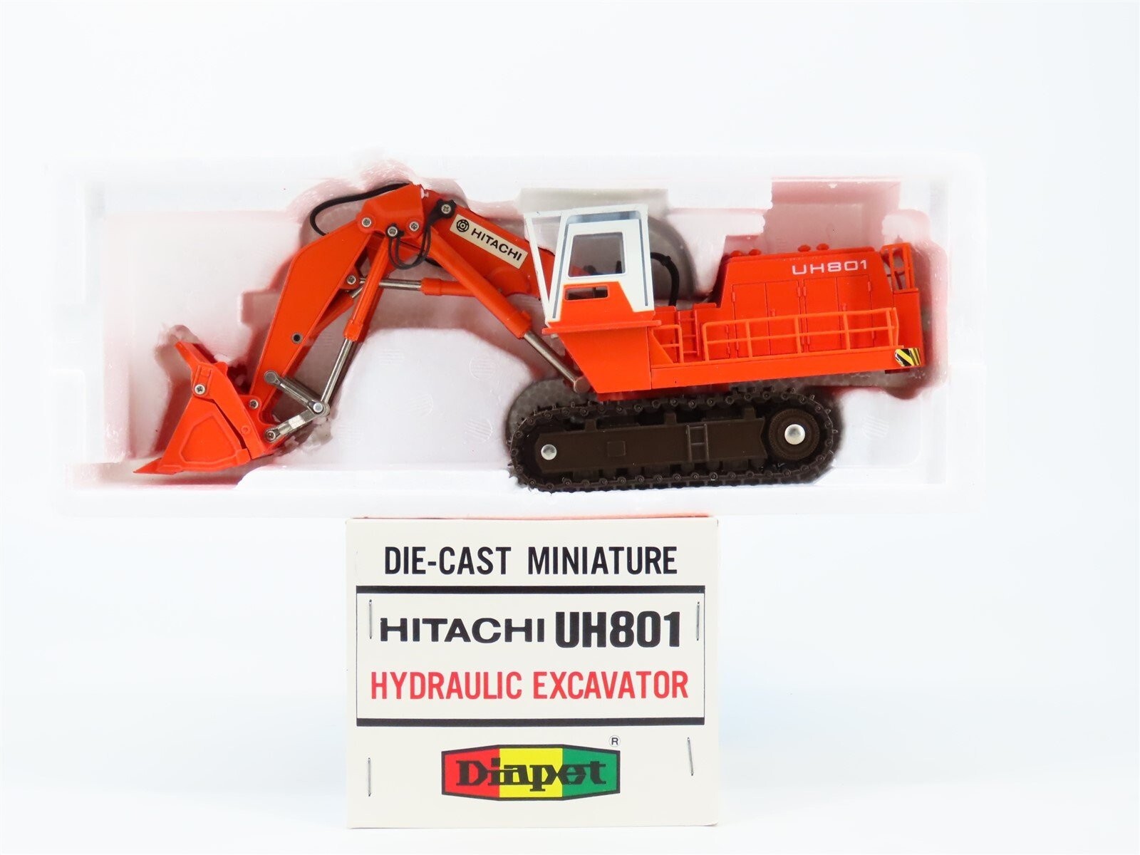 Hitachi UH801 Hydraulic Front Shovel – Diapet 1:60 Scale Diecast Model #K-56