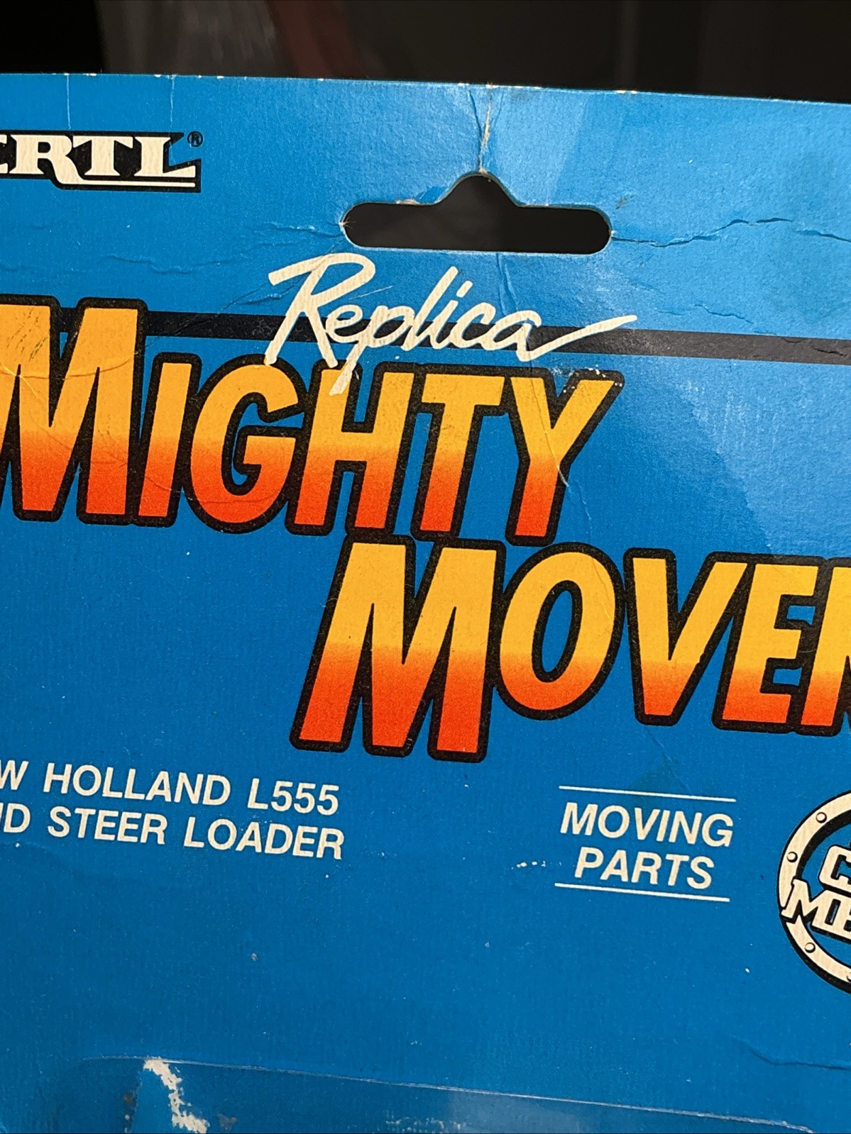 Vintage Ertl Mighty Movers New Holland Skid Steer Loader L555