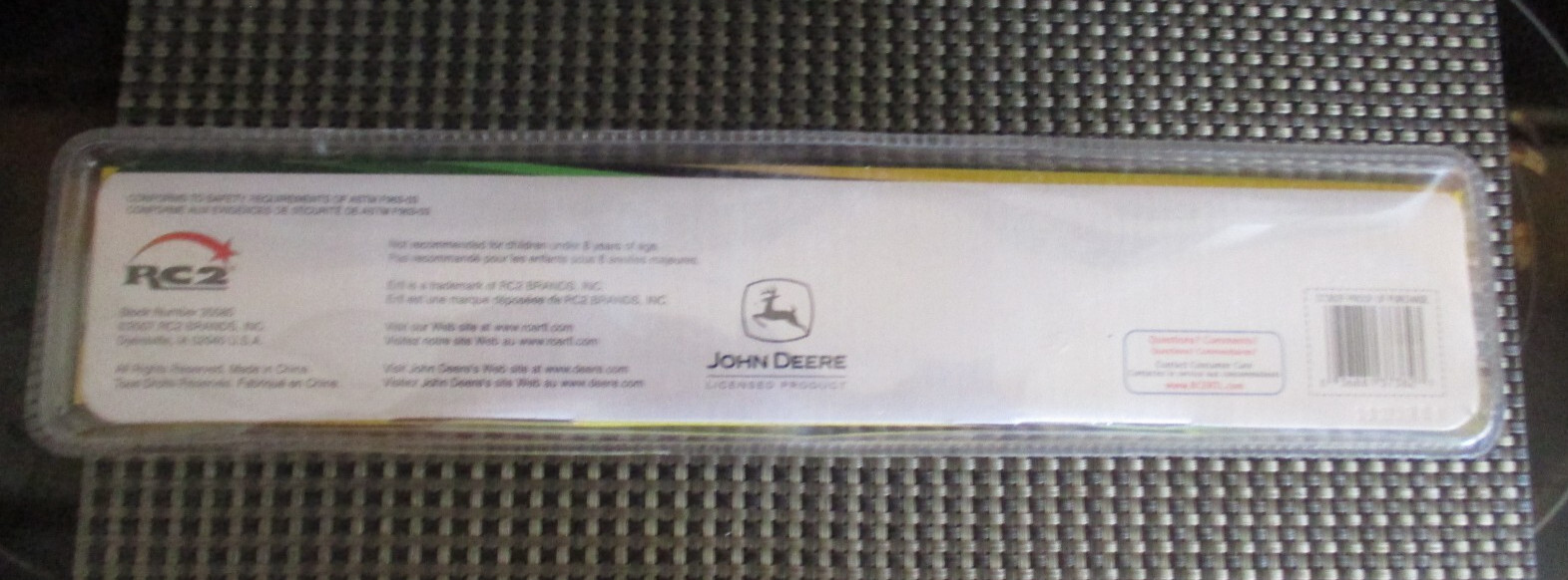 JOHN DEERE – ERTL, HAULER SEMI W/ DUMP TRUCK (37382F); (unopened original box)