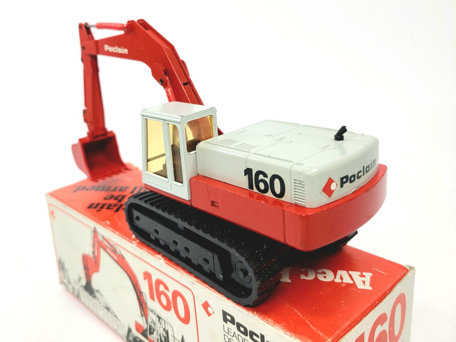 Poclain 160 Excavator – Conrad 1:50 Scale Diecast Model #2897