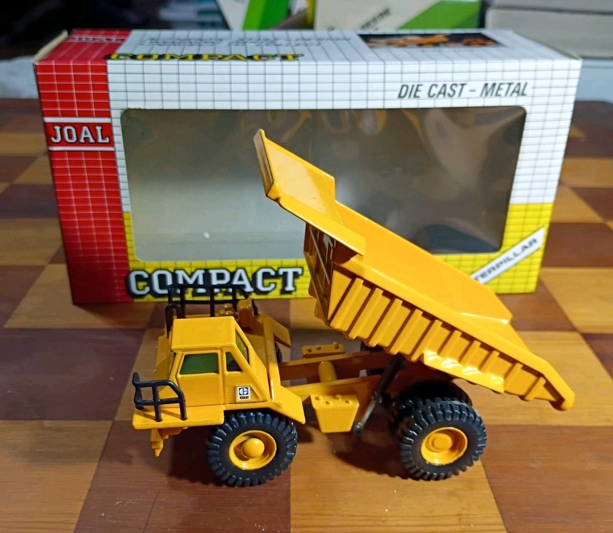 JOAL COMPACT CATERPILLAR DUMPER TRUCK 773-B – 1:70 Scale Metal Die Cast #223