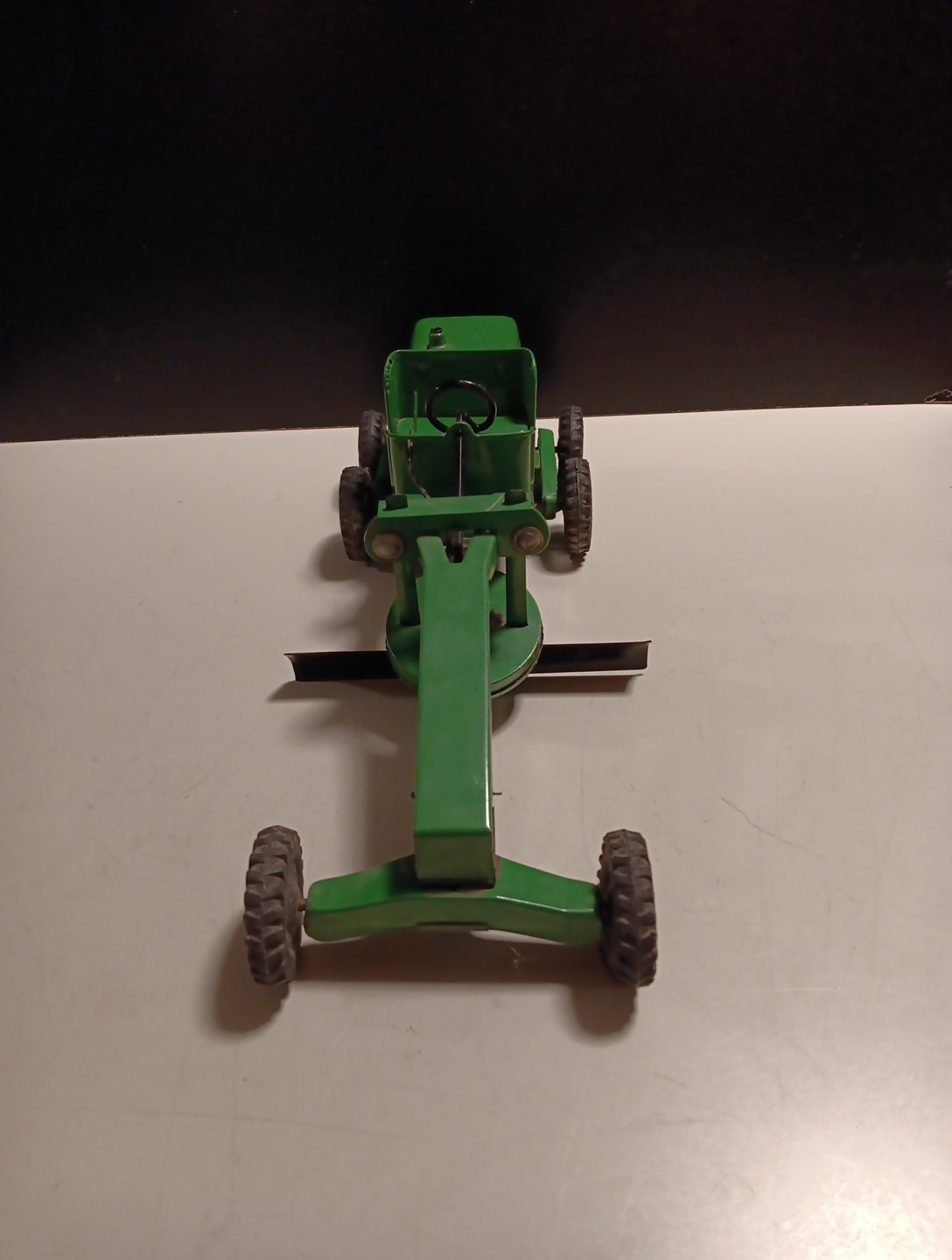 Vintage Unbranded Made in Japan Pressed Steel Road Grader