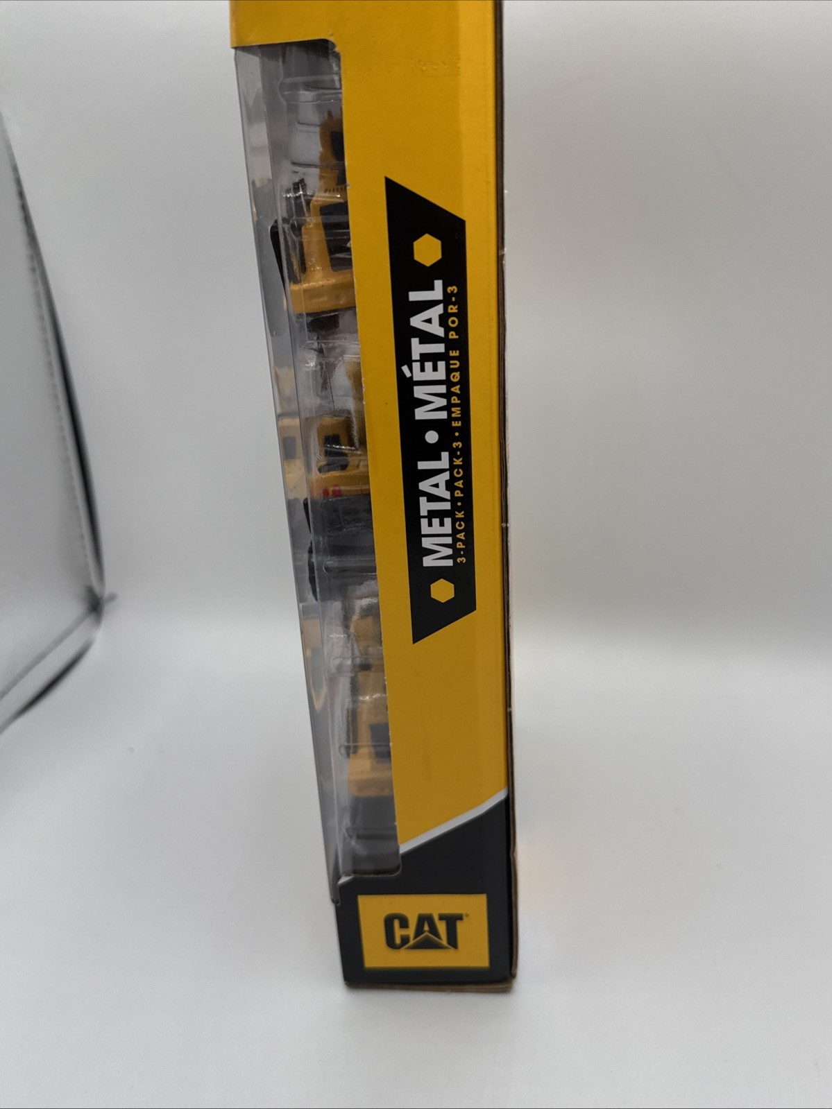 CAT Includes Wheel Loader Excavator and Steam Roller Construction Vehicle Toy 3+