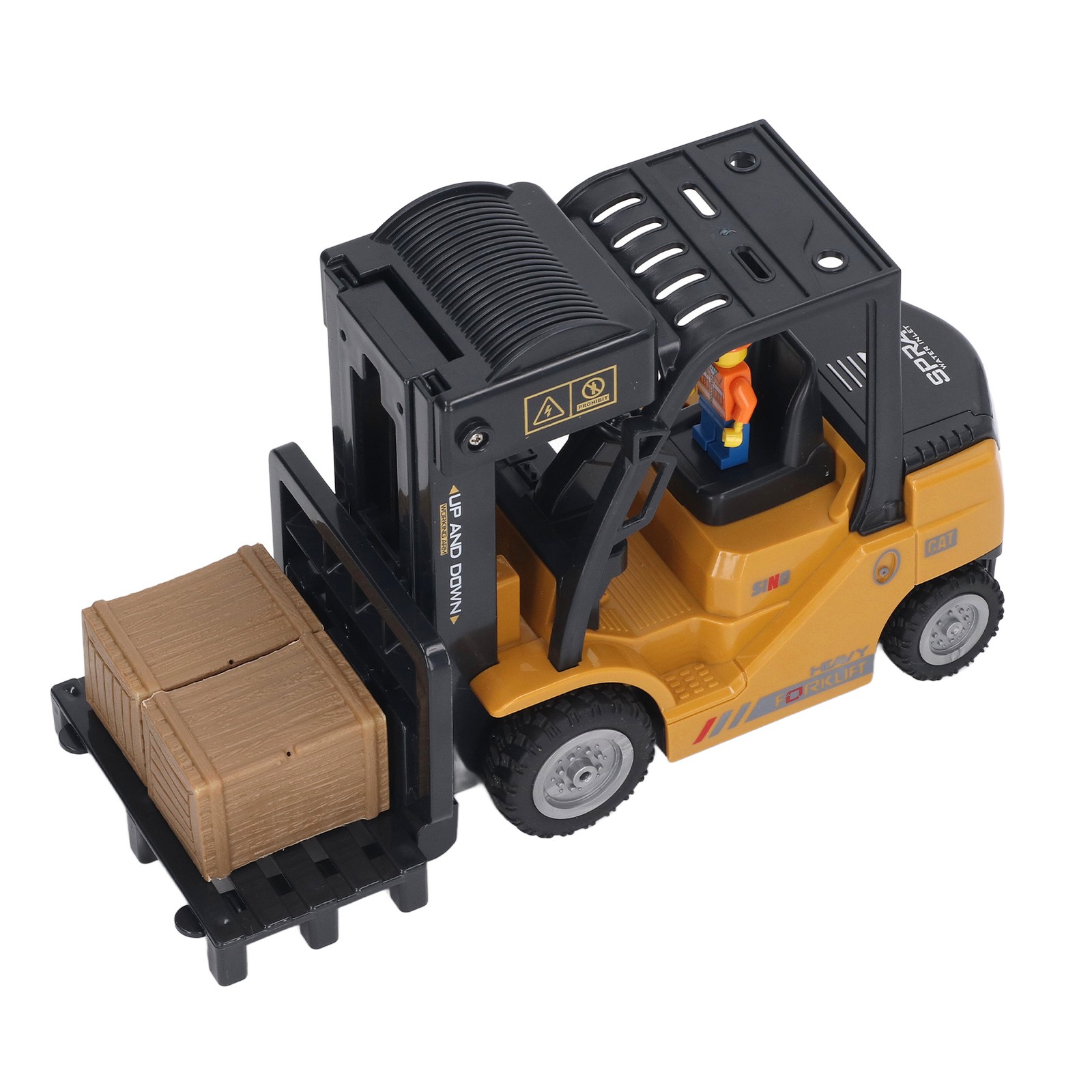 1:24 Remote Control Forklift Full Functional Sound And Light Alloy Forklift