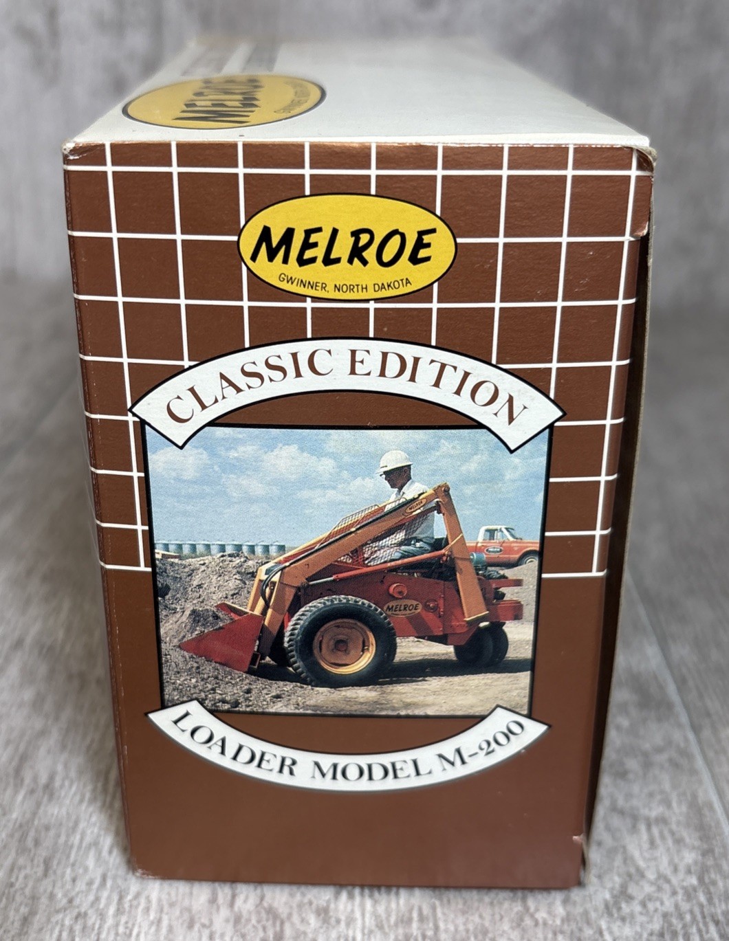 1/25 Clover Melroe M-200 Loader Diecast w/ Box