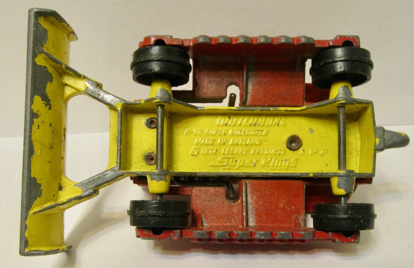 Matchbox K-23 Super Bulldozer With Cobra Engine For Restoration 1974