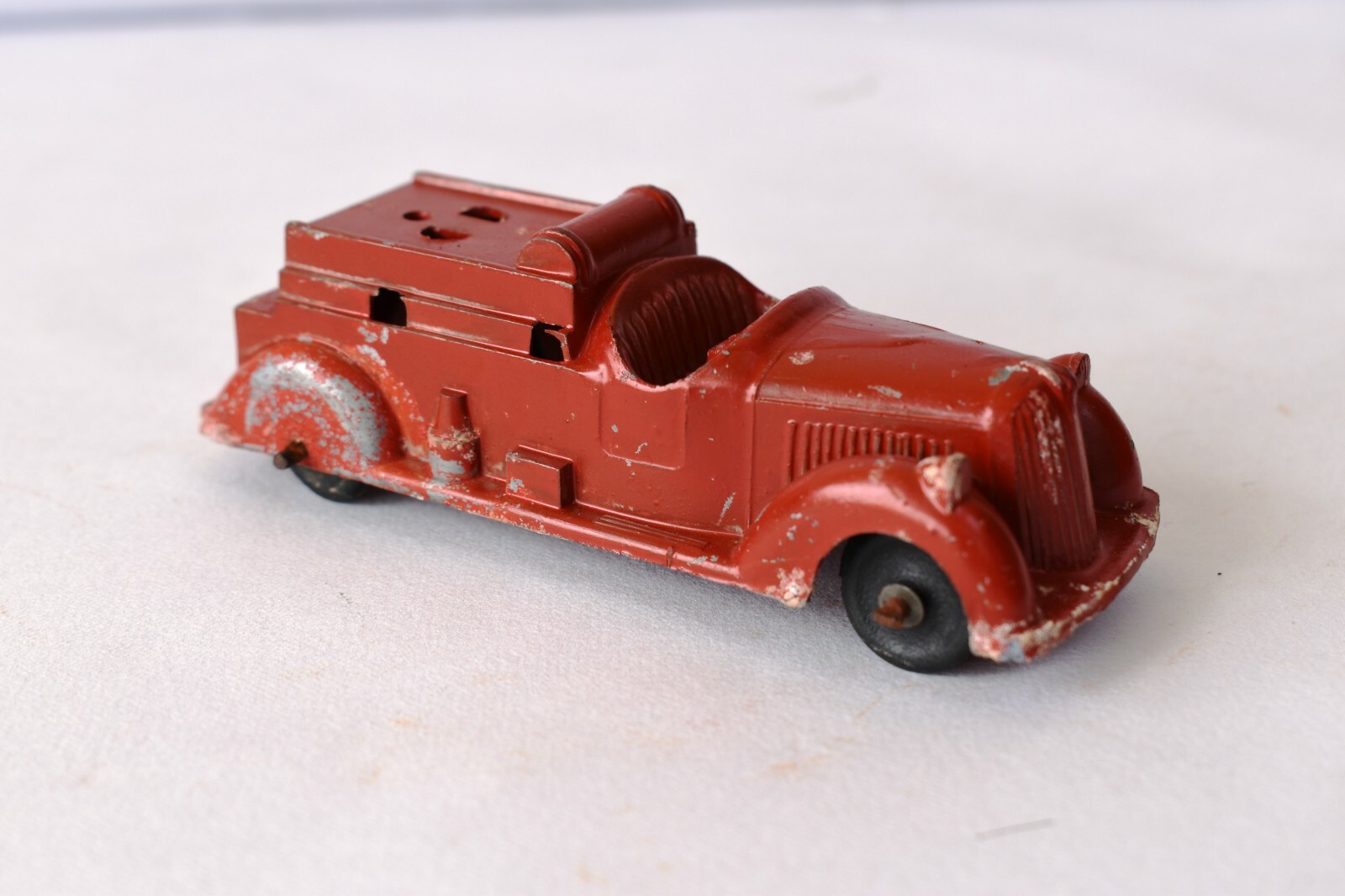 Vintage Toby Toy Breakdown Truck Metal Masters Diecast Truck England Red Rare”F1