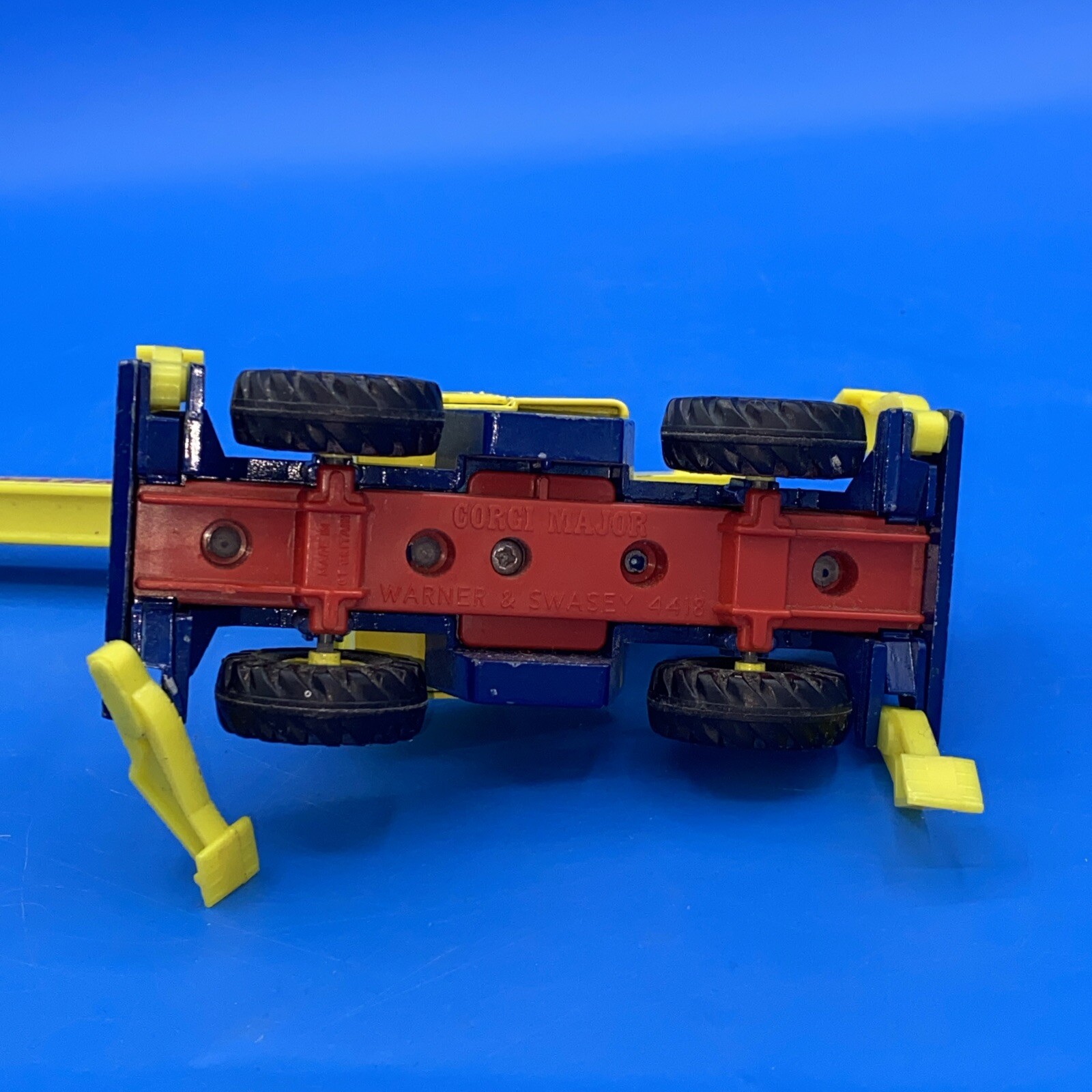 Vintage 1975 Mettoy Co. Corgi Major # 1101 Warner & Swasey Hydraulic Crane