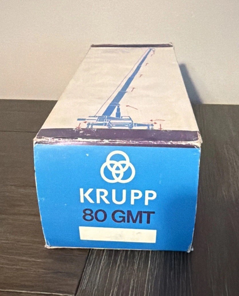 Conrad Krupp 80 GMT 5x crane Model 3070 Rare Slate Blue NIB Made In Germany