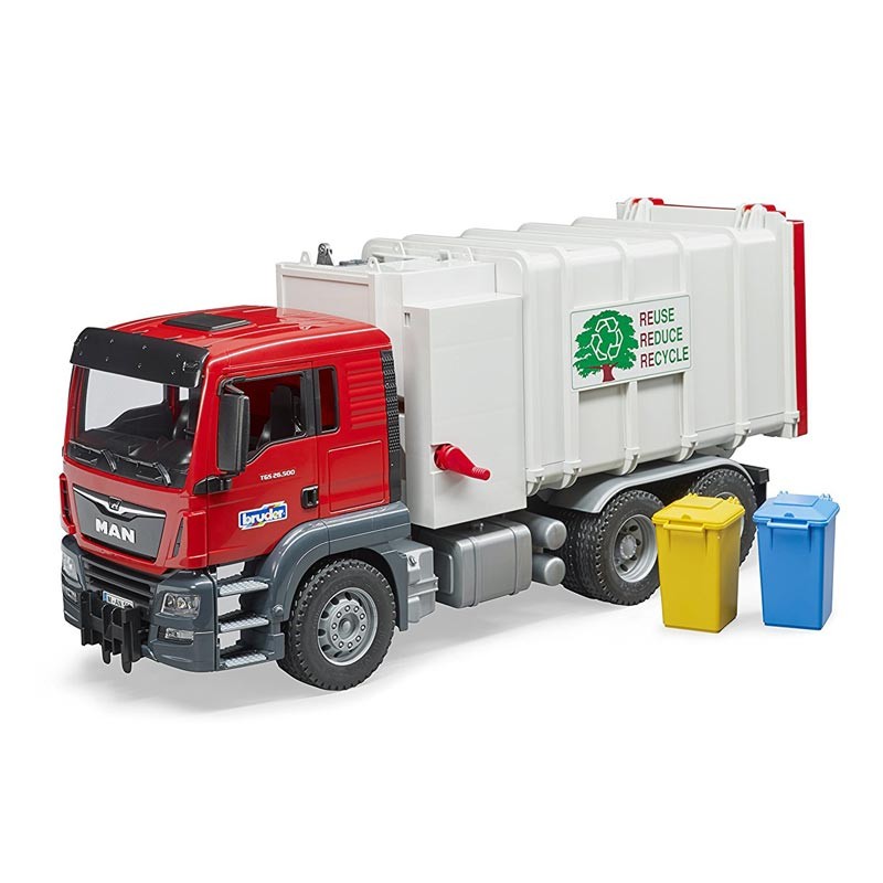 MAN TGS Side Loading Garbage Truck by Bruder 03761