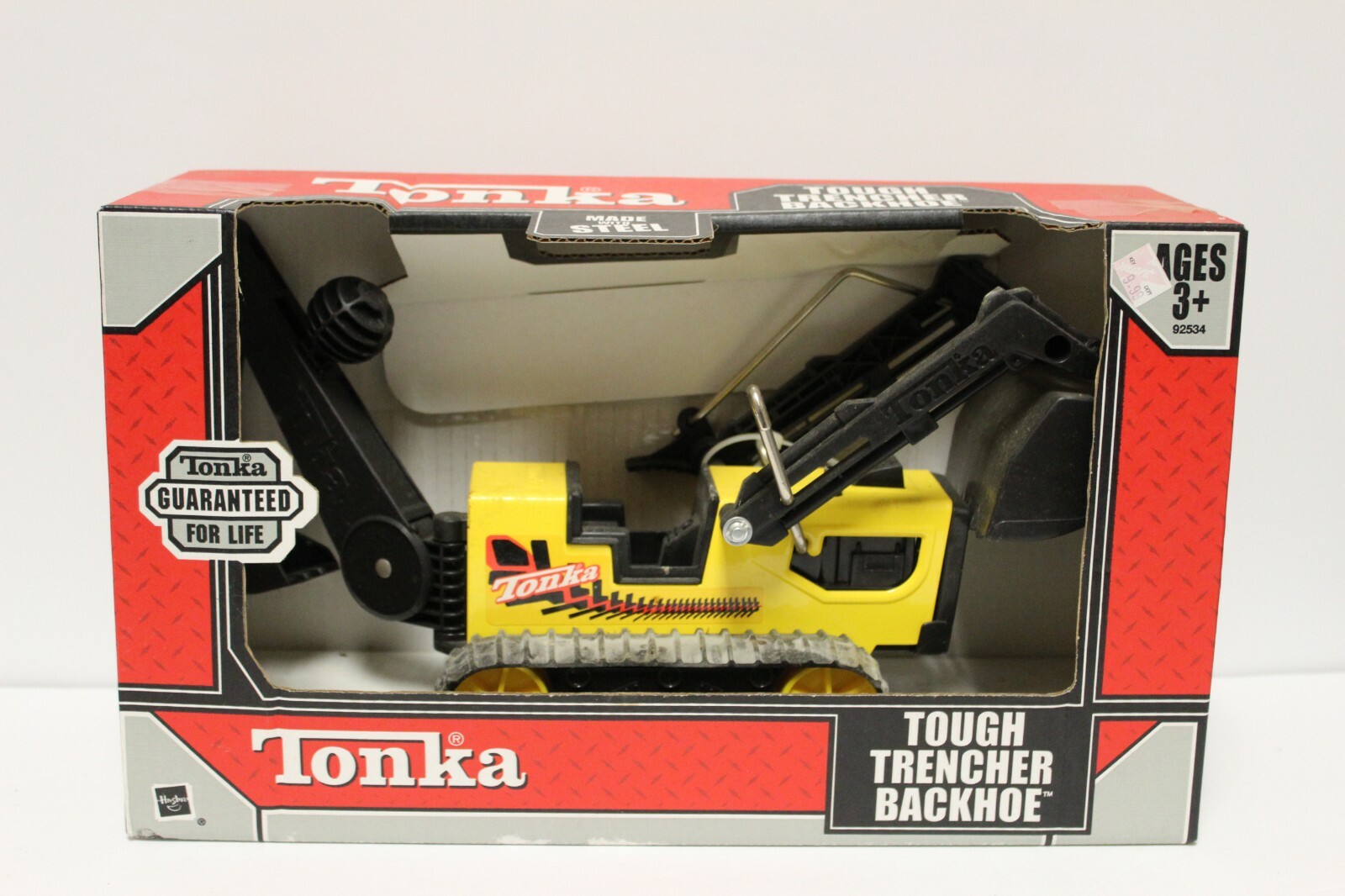 Vintage 1998 Tonka Tough Steel Trencher/Backhoe NEW in Original Box Hasbro DC130