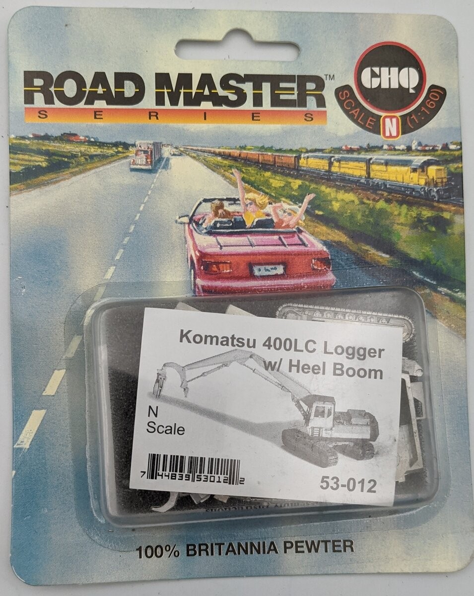 Road Master 53-012 N 1:160 Komatsu 400LC Logger with Heel Boom