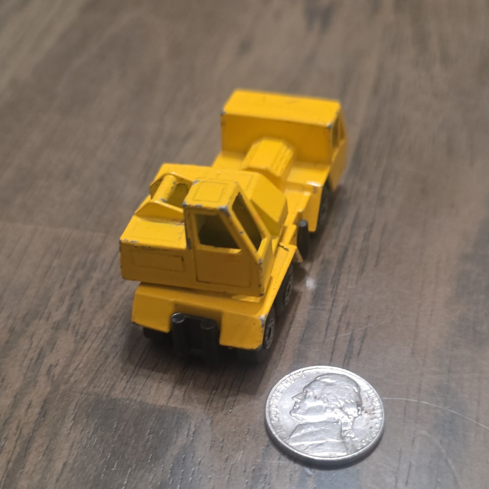 Matchbox Koehring Diecast Superfast 1:75 Yellow Construction Vehicle 1977