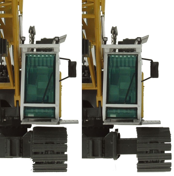 NZG 728 1:50 Diecast Liebherr HS855HD Duty-Cycle Crawler Crane with Drag Bucket