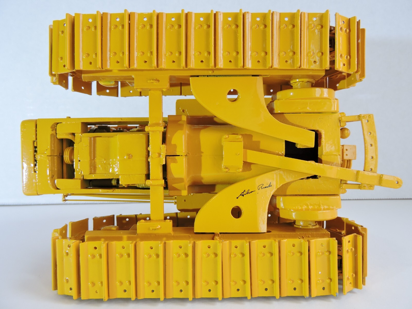 2000 VINTAGE CAT D4 Crawler & No. 40 Scraper 1/16th Scale Riecke NEW IN ORIG BOX