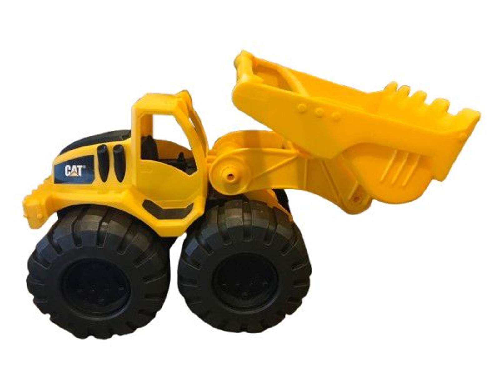 BULLDOZER • Caterpillar CAT Tough Tracks Construction Toy Yellow 7″x5″