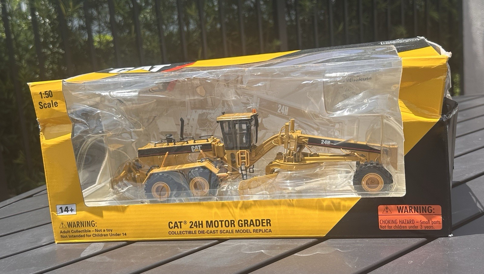CAT 24H Motor Grader, 1:50 by Norscot, in Original Box