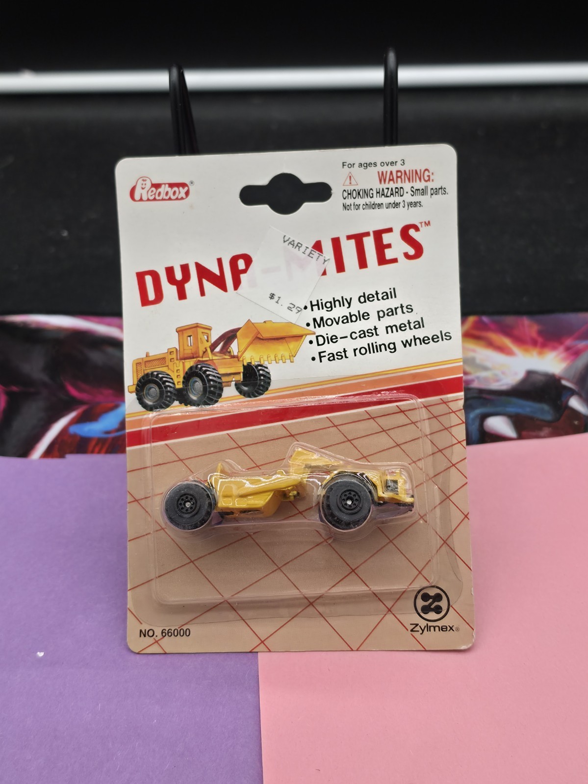 1993 Vintage Zylmex Dyna-Mites 29593 Excavator – Brand New
