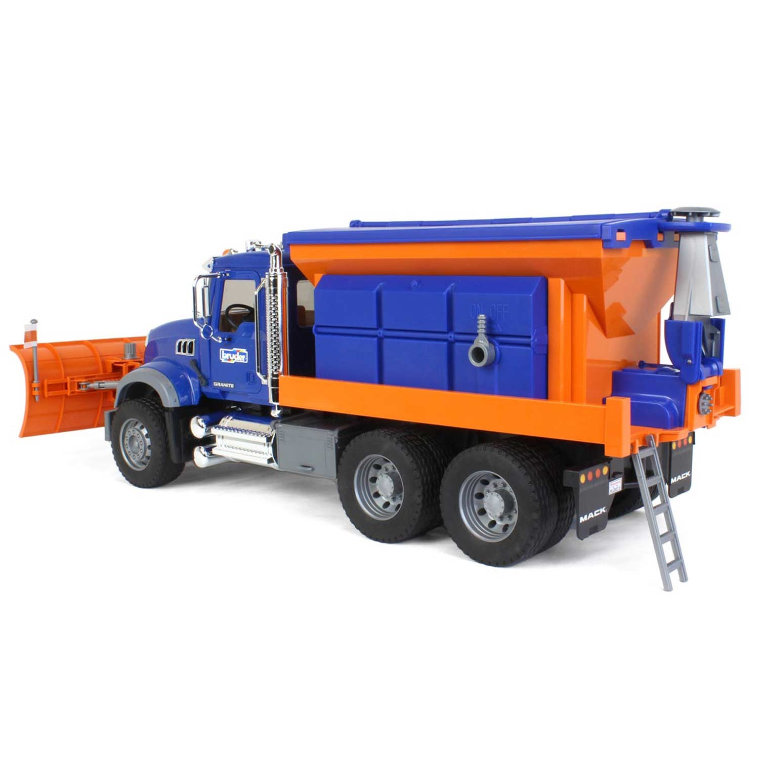 1/16 Mack Granite Winter Service Snow Plow Truck by Bruder 02816