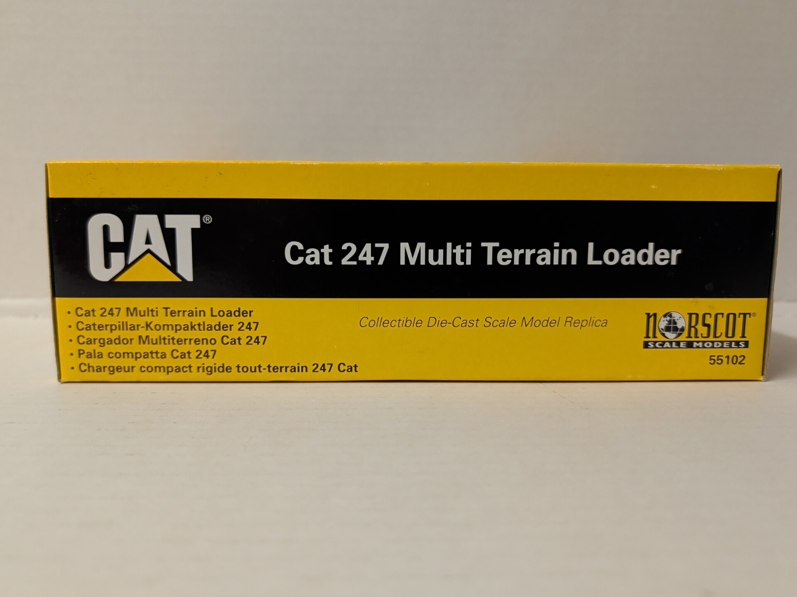 Norscot CAT 247 Multi-Terrain Loader Skid Steer 1/32 Die-Cast Scale 55102