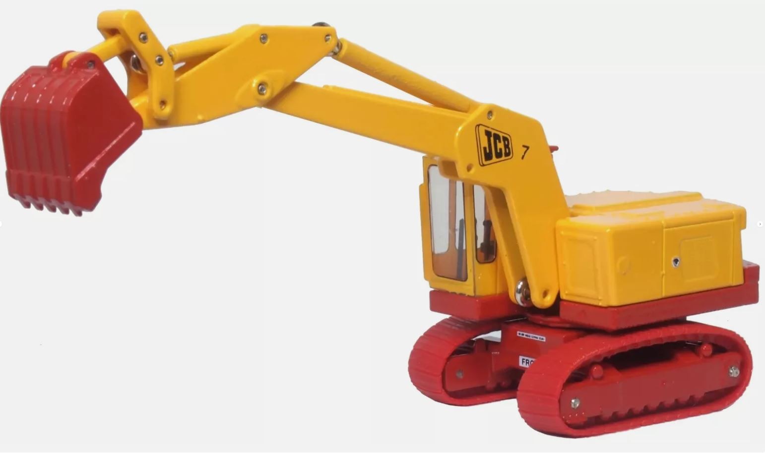 OXFORD DIECAST – JCB 7 – 1/76 Crawler Excavator – OXF76JCB7001