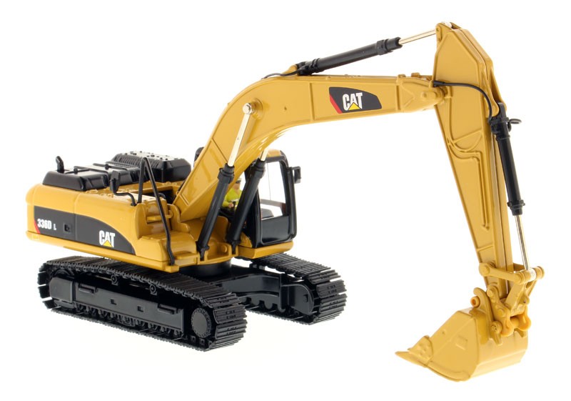 DIECAST MASTERS,CATERPILLAR 336 DL excavator with driver, 1/50, DCM85241