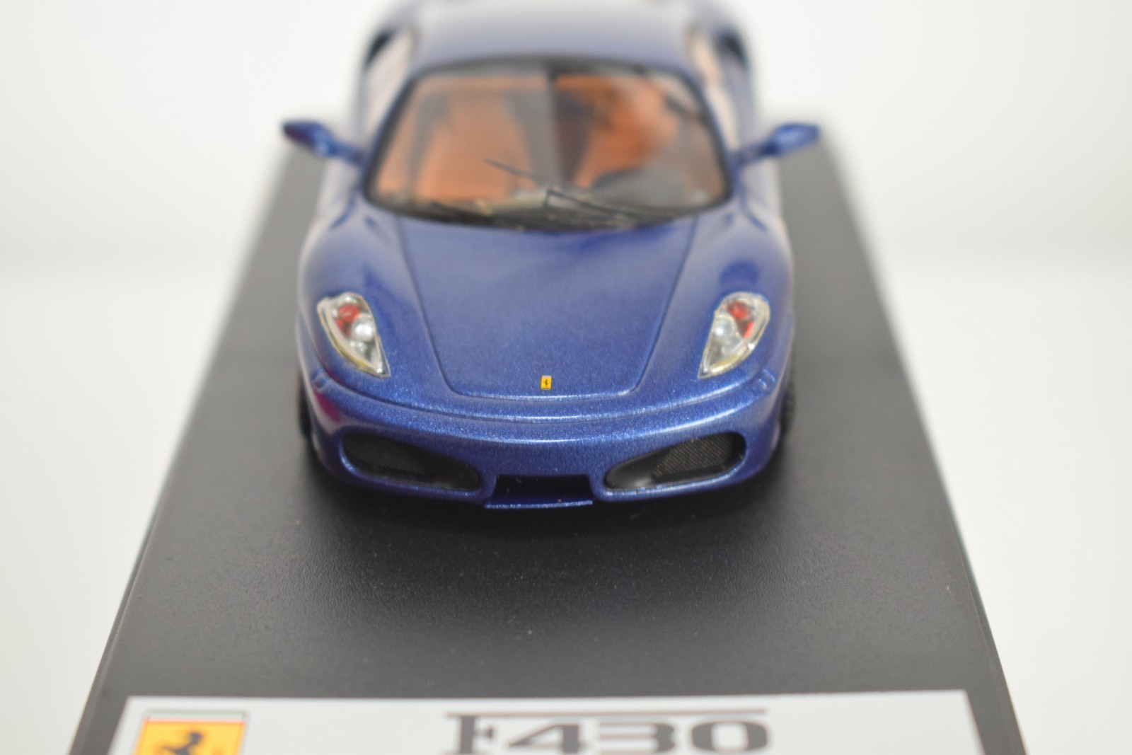 C10 1:43 LOOKSMART LS112C LS112 C FERRARI F430 MET. BLUE MIB RARE