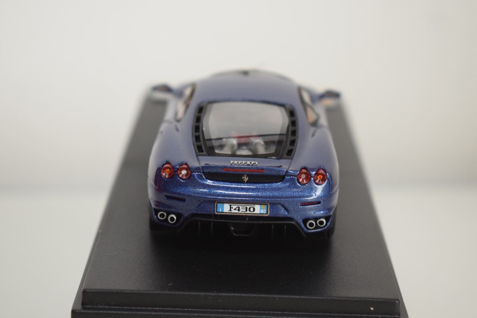 C10 1:43 LOOKSMART LS112C LS112 C FERRARI F430 MET. BLUE MIB RARE