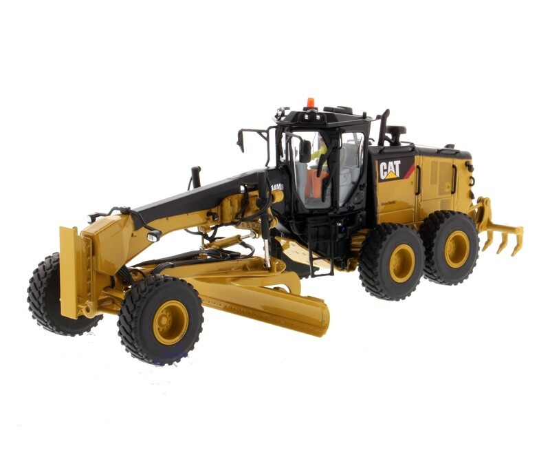 1:50 17CM DM 14M3 Motor Grader Construction Vehicles Machine Diecast Model