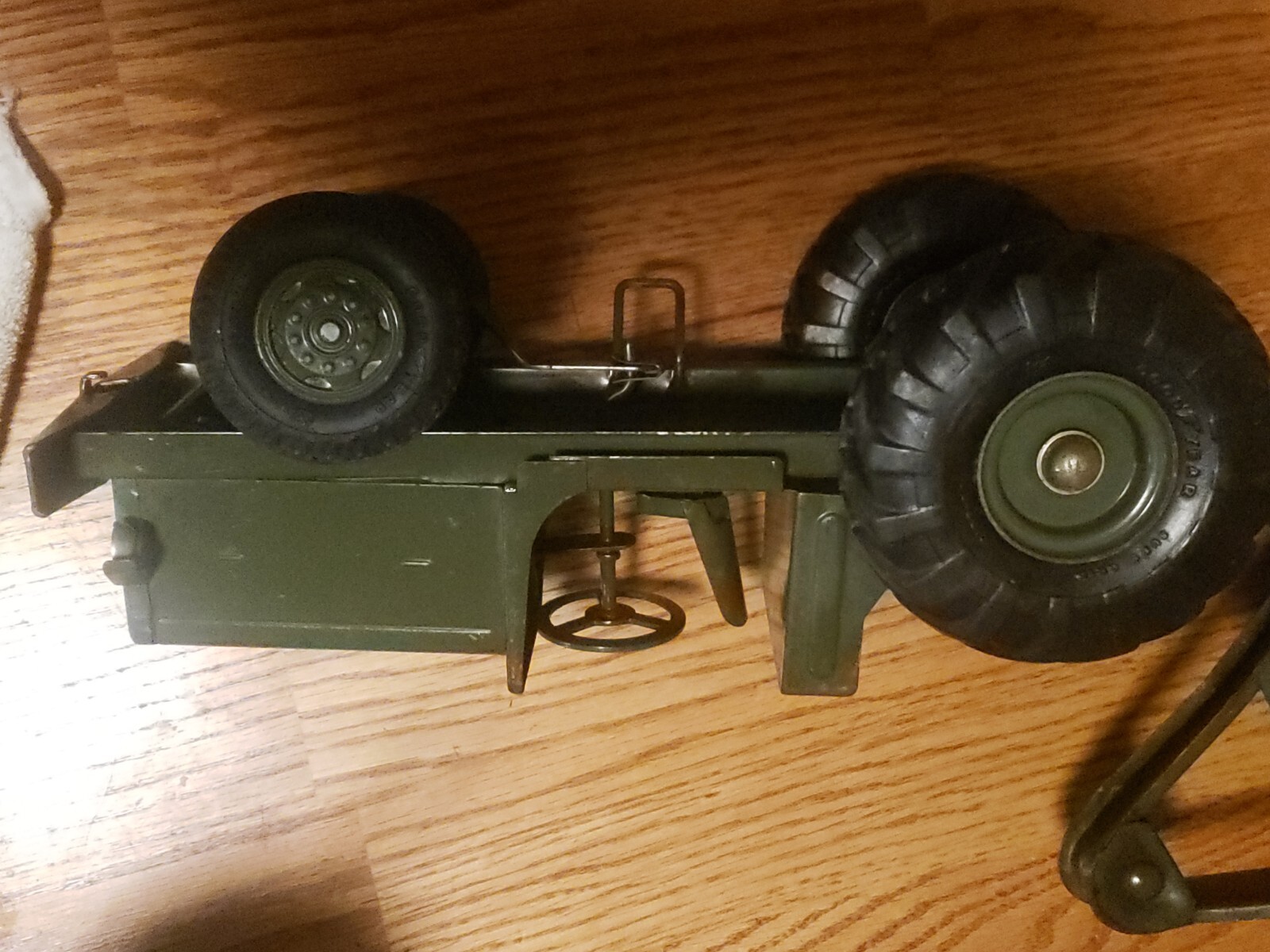 Charles Wm Doepke Metal Toy Euclid THE PIONEER Earth Mover & Tractor Green