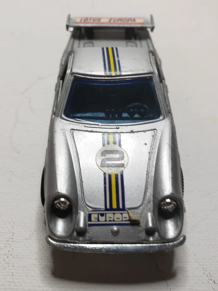 Lotus Europa Shinsei Mini Power 1:37 Scale Jet Machines Silver. Vintage 1980’s