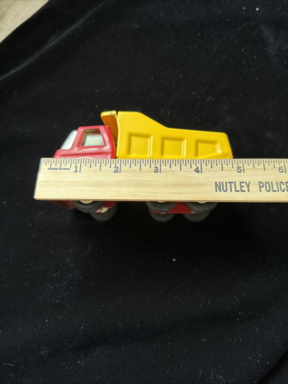 1976-77 Tiny Tonka Dump Truck – Vintage Construction Equipment Pressed Steel Toy