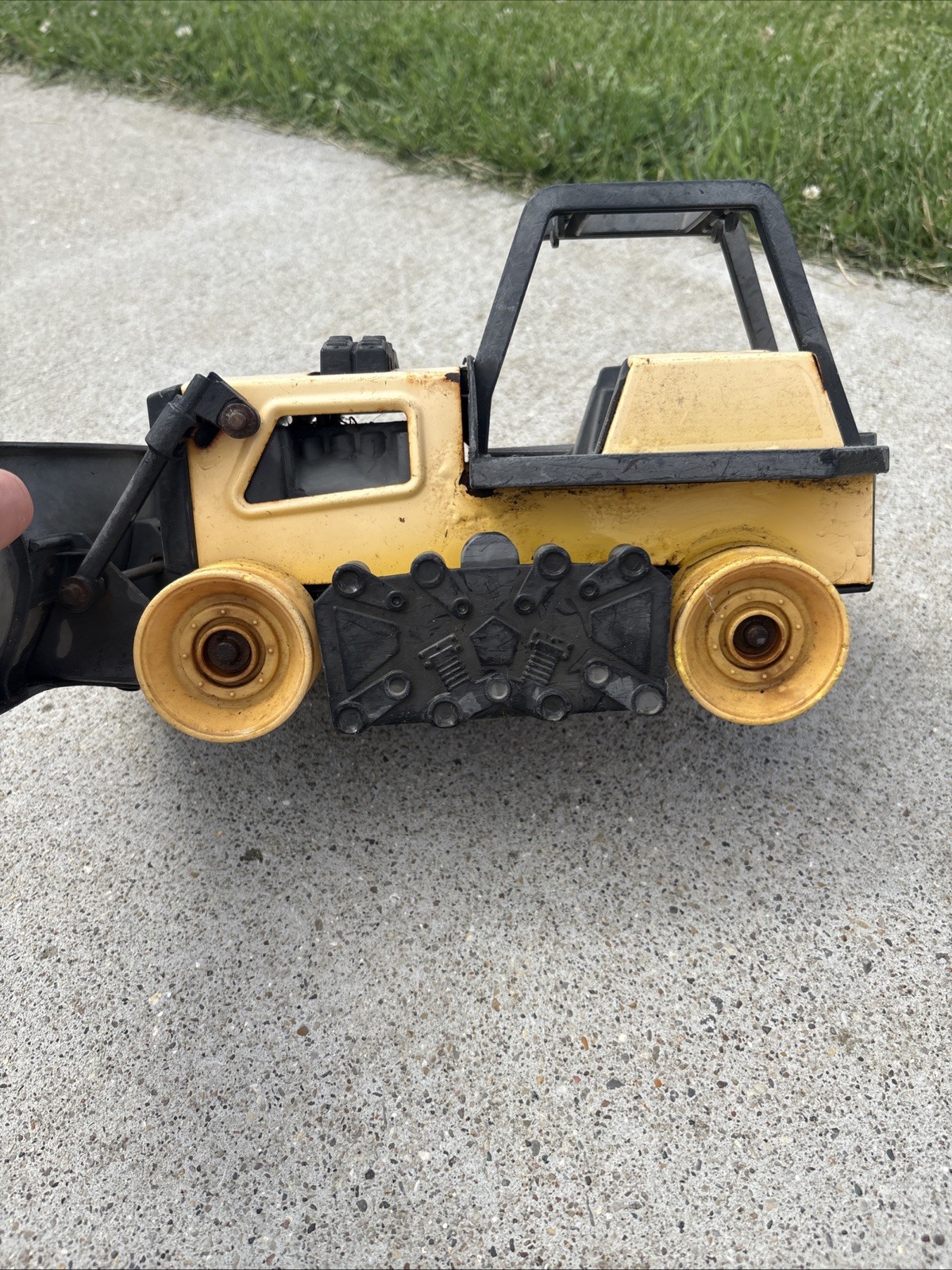 Tonka Front End Loader Backhoe And Tonka Bulldozer!