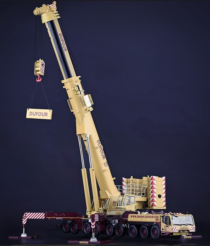 IMC MODELS,Mobile crane DEMAG AC700-9 DUFOUR, 1/50, IMC32-0086